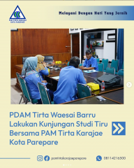 Kunjungan Studi Tiru PDAM Kabupten Barru